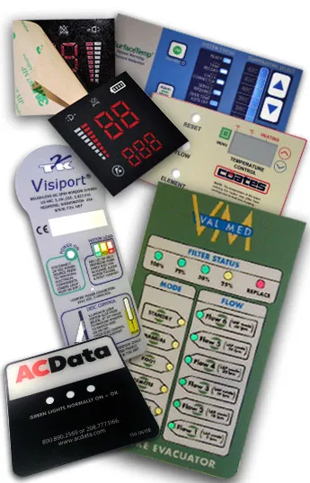 Window Decals / Static Clings Labels made by Adhesa Plate